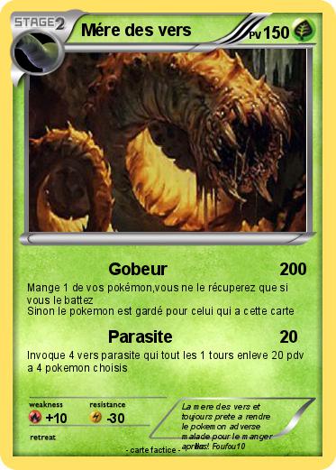 Pokemon Mére des vers
