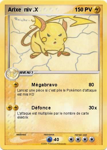 Pokemon Arixe  niv .X