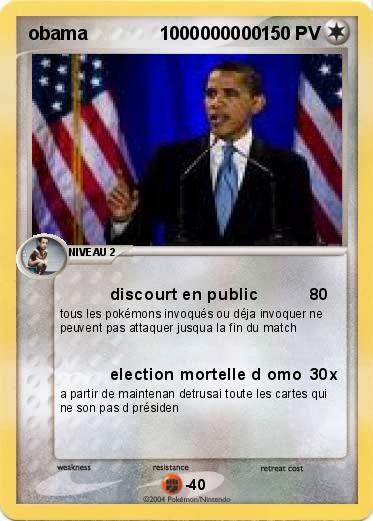 Pokemon obama              1000000000