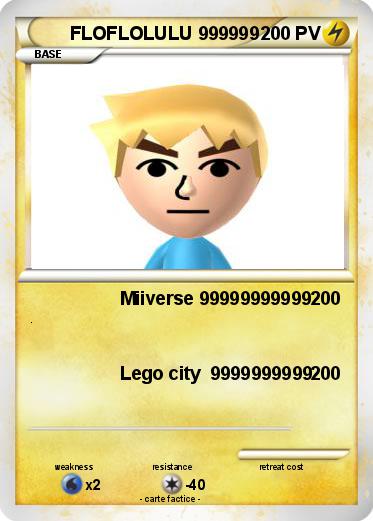 Pokemon FLOFLOLULU 999999