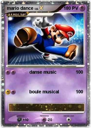 Pokemon mario dance
