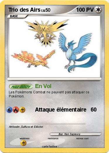 Pokemon Trio des Airs