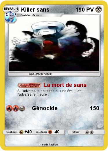 Pokemon Killer sans