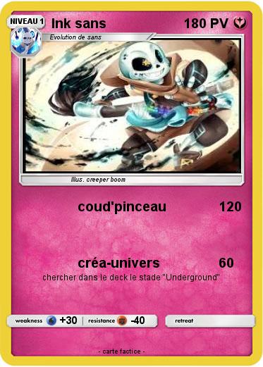 Pokemon Ink sans