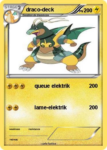 Pokemon draco-deck