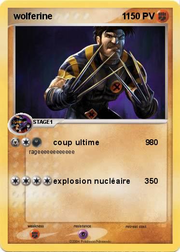 Pokemon wolferine                            1