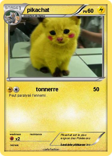 Pokemon pikachat