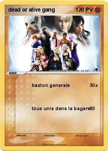 Pokemon dead or alive gang