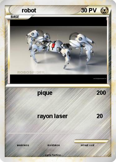 Pokemon robot