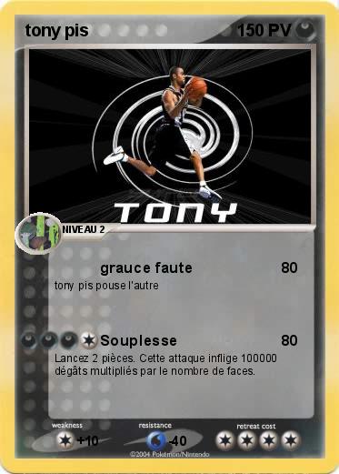 Pokemon tony pis