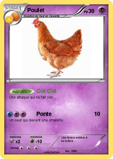 Pokemon Poulet