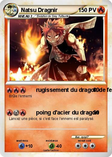 Pokemon Natsu Dragnir