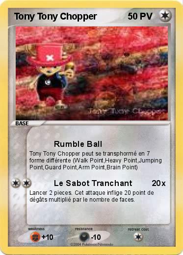 Pokemon Tony Tony Chopper