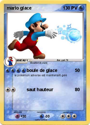 Pokemon mario glace