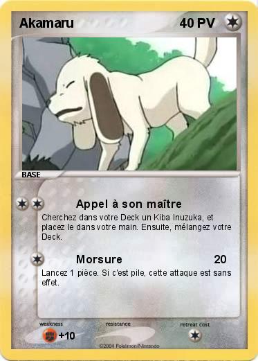 Pokemon Akamaru