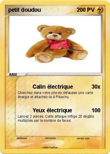 Pokemon petit doudou