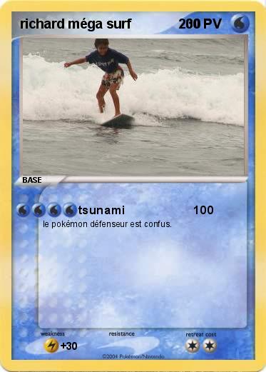 Pokemon richard méga surf             200