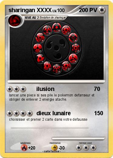 Pokemon sharingan XXXX
