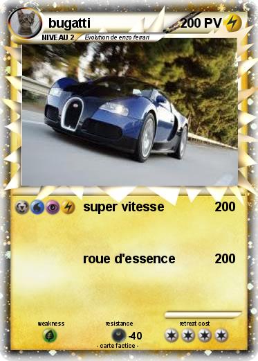 Pokemon bugatti