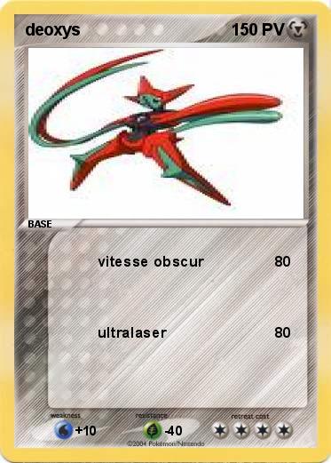 Pokemon deoxys