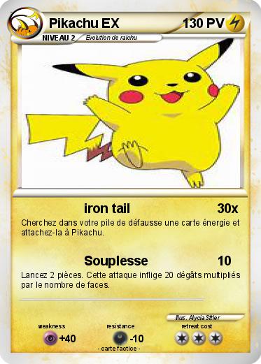 Pokemon Pikachu EX