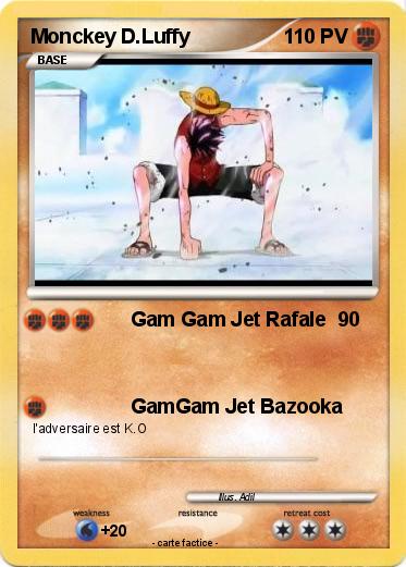 Pokemon Monckey D.Luffy