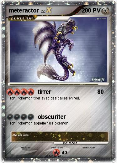 Pokemon meteractor