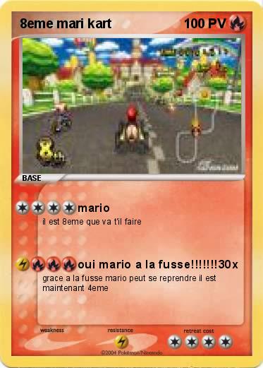 Pokemon 8eme mari kart