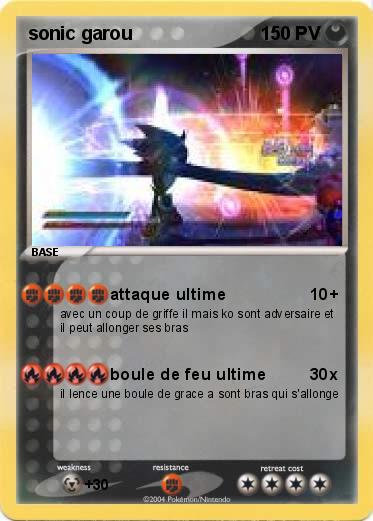 Pokemon sonic garou