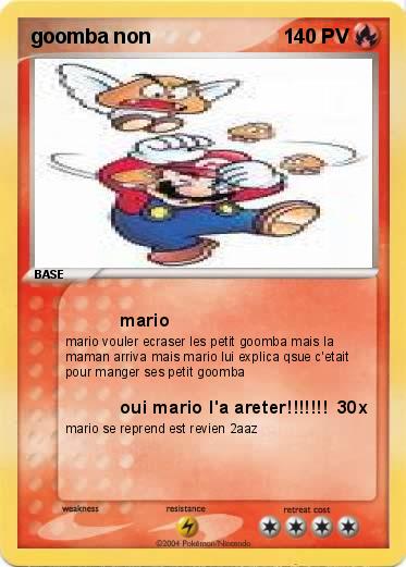 Pokemon goomba non