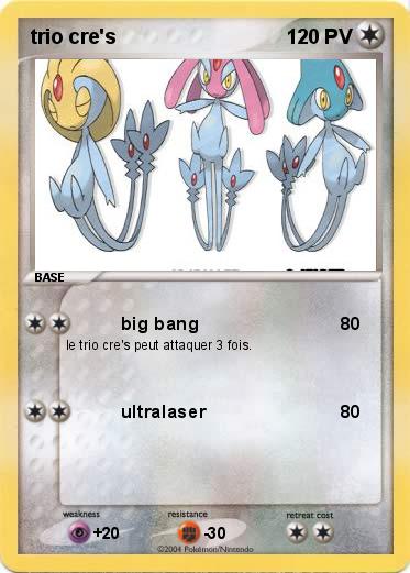 Pokemon trio cre's