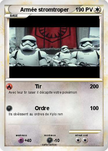 Pokemon Armée stromtroper