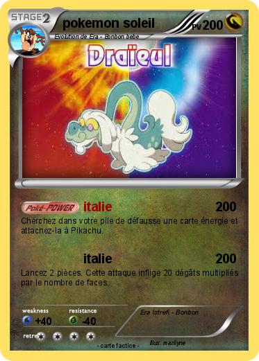 Pokemon pokemon soleil