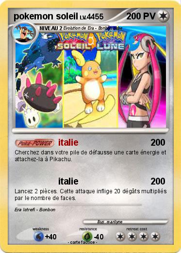 Pokemon pokemon soleil