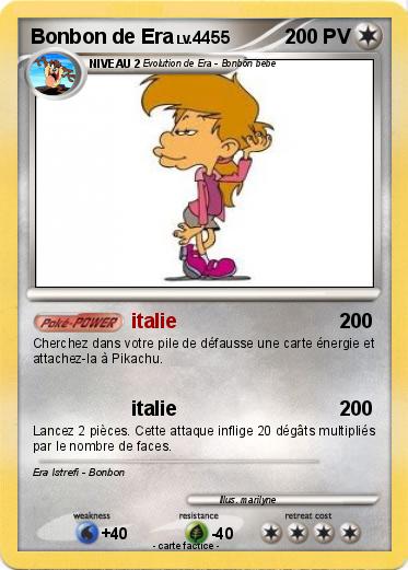 Pokemon Bonbon de Era