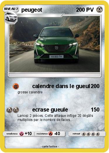 Pokemon peugeot