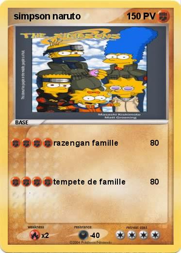Pokemon simpson naruto