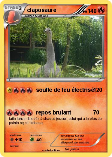 Pokemon claposaure