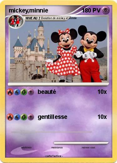 Pokemon mickey,minnie