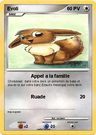 Pokemon Evoli