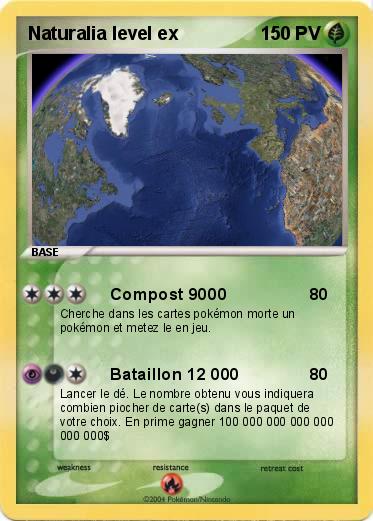 Pokemon Naturalia level ex