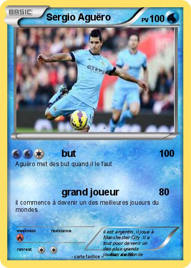 Pokemon Sergio Aguëro