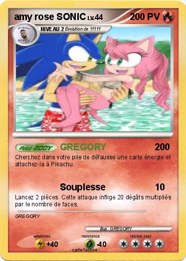 Pokemon amy rose SONIC