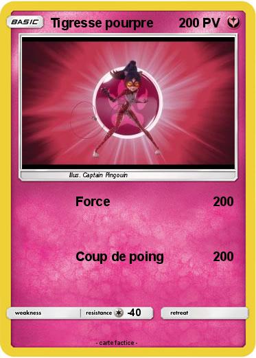 Pokemon Tigresse pourpre