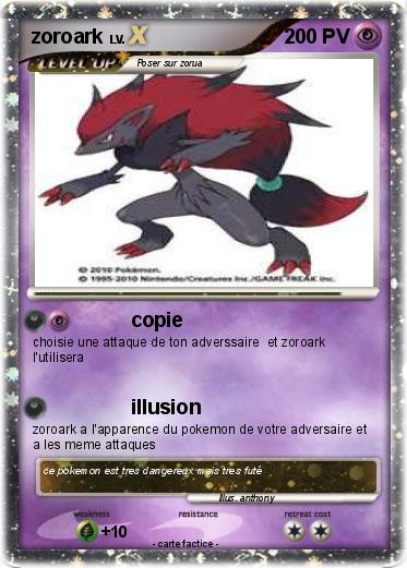 Pokemon zoroark