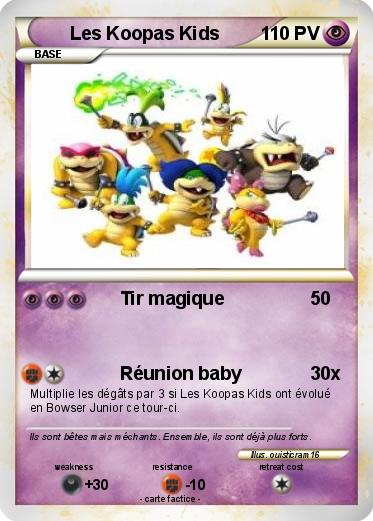 Pokemon Les Koopas Kids
