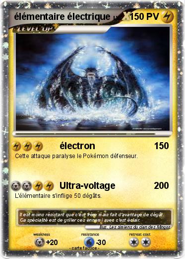 Pokemon élémentaire électrique