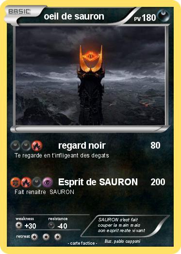 Pokemon oeil de sauron