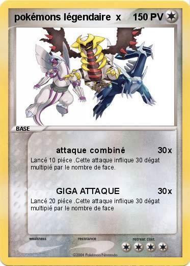 Pokemon pokémons légendaire  x