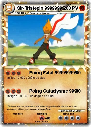 Pokemon Sir-Tristepin 99999999